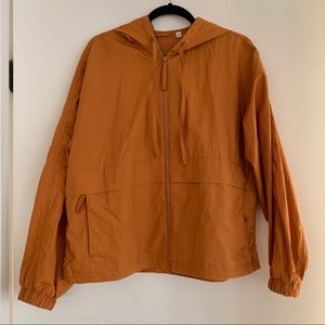 UNIQLO Mustard Windbreaker Jacket, Size M